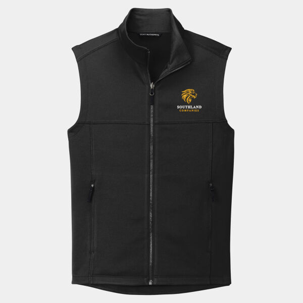 Optional Logo - Collective Smooth Fleece Vest  Thumbnail