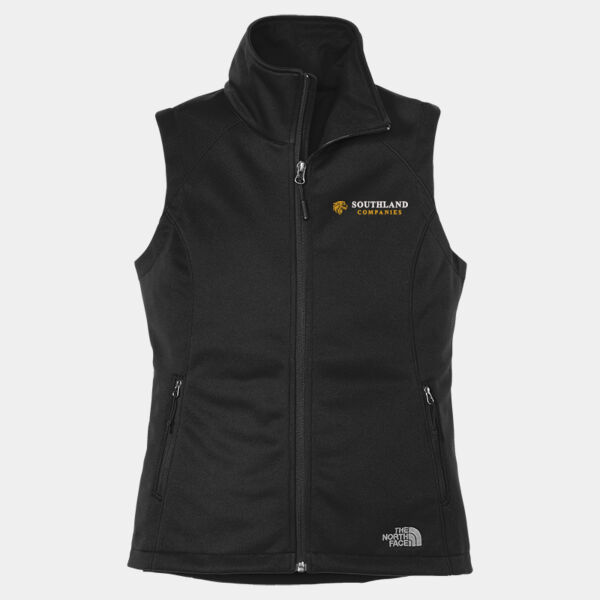 Optional Logo - Ladies Ridgewall Soft Shell Vest Thumbnail