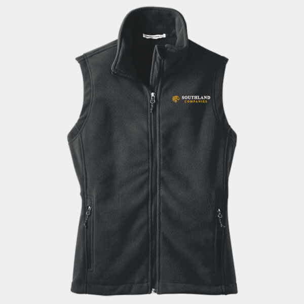 Optional Logo - Ladies Value Fleece Vest Thumbnail