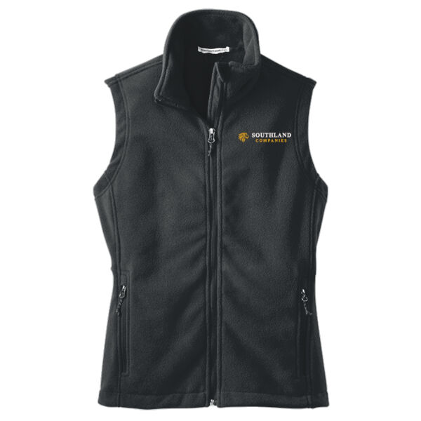Optional Logo - Ladies Value Fleece Vest Thumbnail