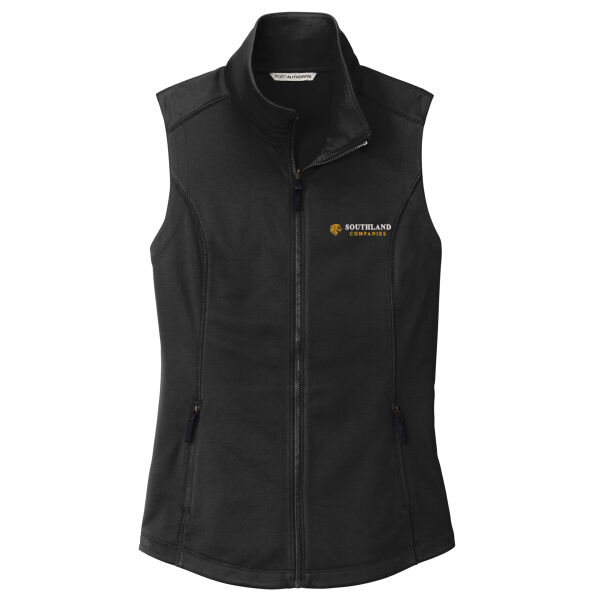 Optional Logo - Ladies Collective Smooth Fleece Vest Thumbnail