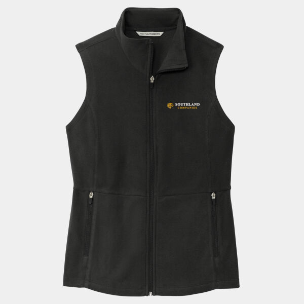 Optional Logo - Ladies Accord Microfleece Vest Thumbnail