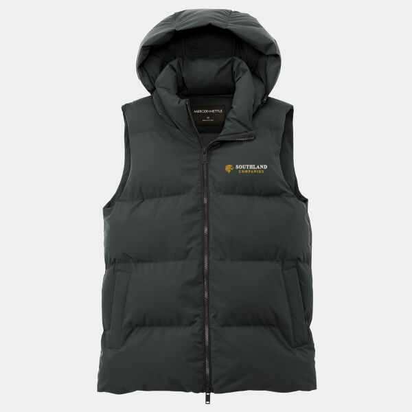 Optional Logo - Women's Puffy Vest Thumbnail