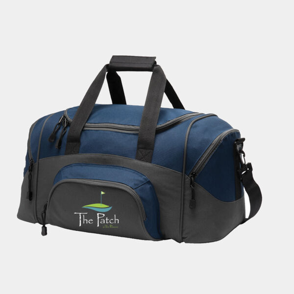 Optional Logo - Small Colorblock Sport Duffel (limited stock) Thumbnail