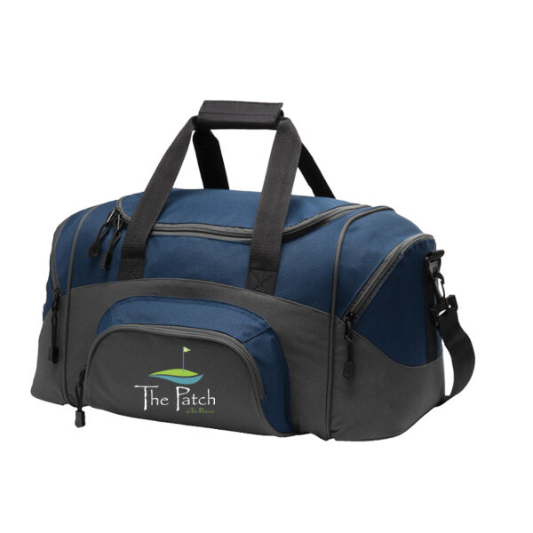 Optional Logo - Small Colorblock Sport Duffel (limited stock) Thumbnail